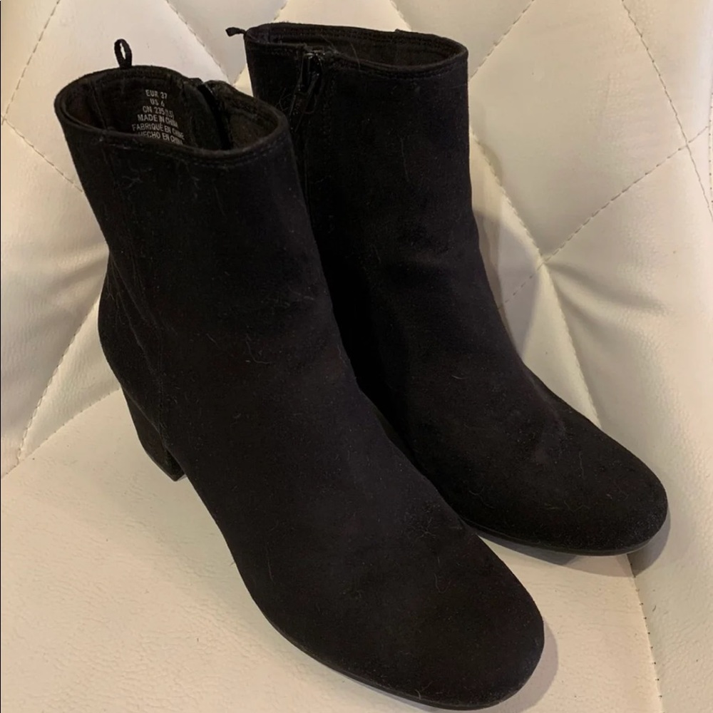 Zara Black Ankle Boots
